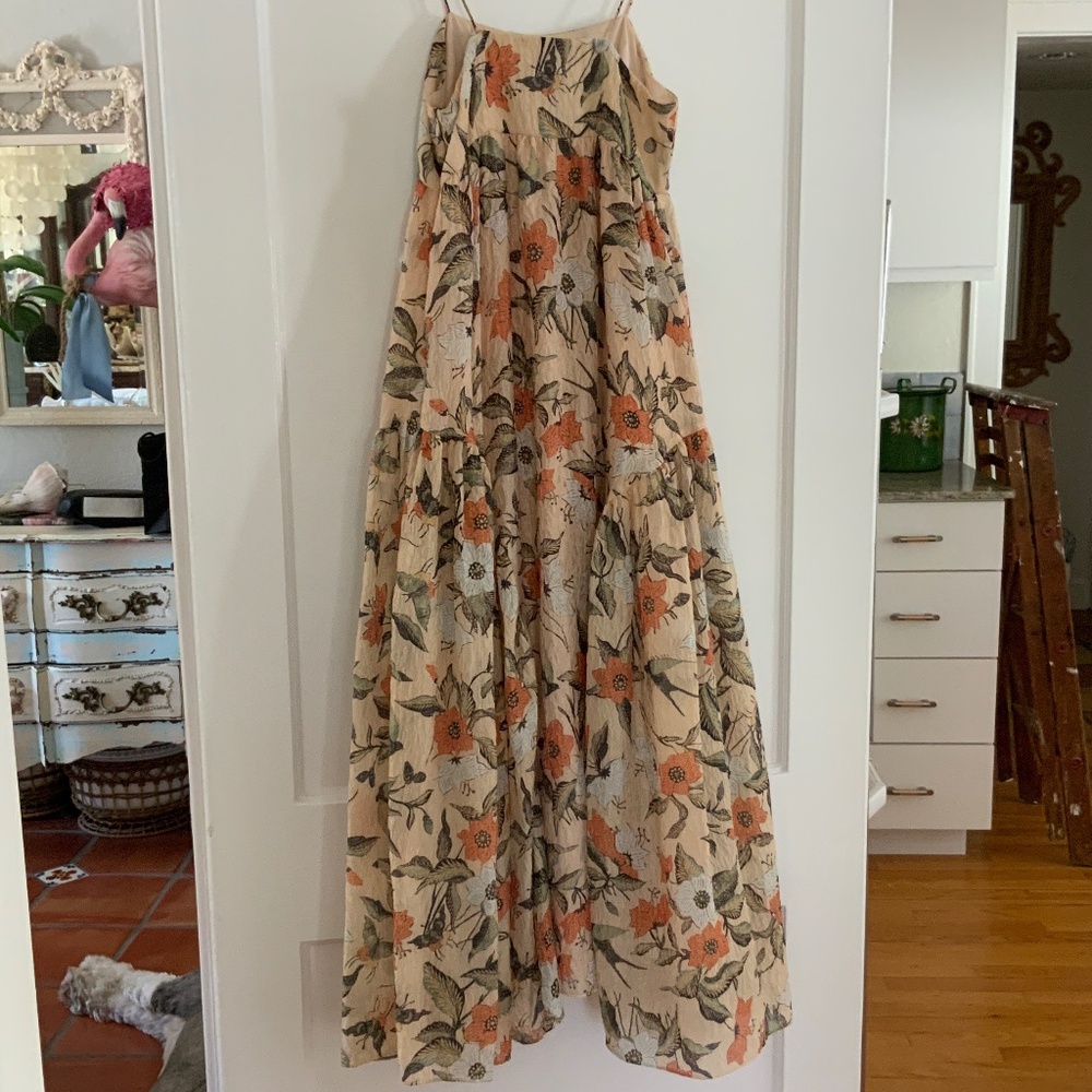 ULLA JOHNSON ASTRID FLOWY Maxi  DRESS 2 - Picture 6 of 13